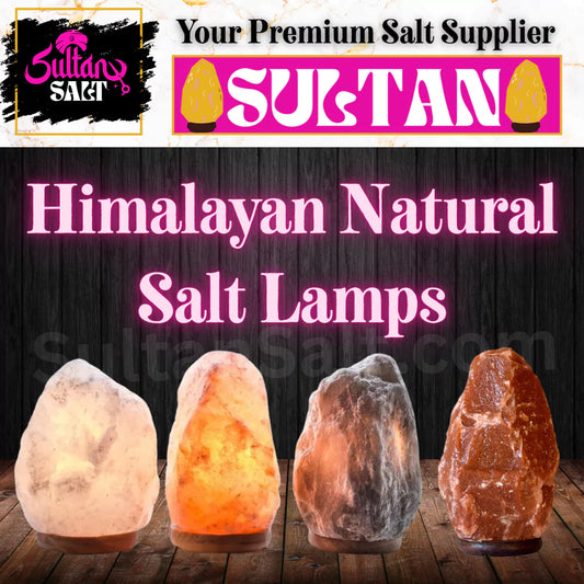 natural salt lamp