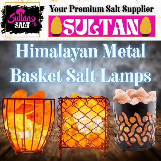 basket salt lamp